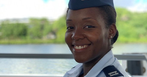 Jamila Evans, Cyber Battle Captain, United States Air Force